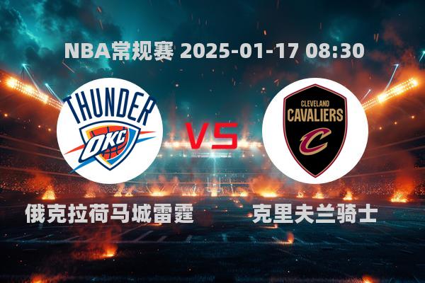 NBA常规赛：雷霆134-114大胜骑士，亚历山大爆发引领胜利